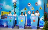 Học sinh THPT ở Cà Mau hào hứng với gameshow an toàn giao thông