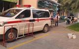 BQL khu đô thị giải thích việc khóa bánh xe cứu thương tới đón người đi cấp cứu