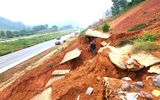 Ninh Bình: Tuyến đường Đông - Tây gần 2.000 tỷ đồng sạt lở ta luy, cần sớm khắc phục