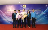 Hai đoàn viên ngành Xây dựng được vinh danh tại Cuộc thi tìm hiểu Luật Công đoàn và BHXH