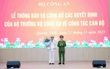 Thiếu tướng Nguyễn Tiến Trung làm Giám đốc Công an tỉnh Quảng Ninh