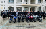 Khởi tố 14 thanh, thiếu niên tụ tập mang theo hung khí, phi xe gây náo loạn đường phố