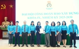 Công đoàn Báo Xây dựng kiện toàn nhiệm kỳ 2025 - 2030, tăng cường chăm lo người lao động