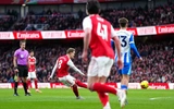 Nghẹt thở vượt qua Brighton, Arsenal trở lại ngôi đầu Ngoại hạng Anh
