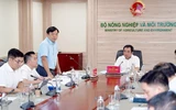 Giải ngân đầu tư công, Bộ trưởng Nông nghiệp và Môi trường chỉ đạo không trì hoãn, nể nang
