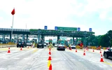 Trạm thu phí thông thoáng ngày đầu nghỉ Tết Dương lịch