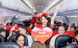 Trải nghiệm Valentine ngọt ngào trên bầu trời cùng Vietjet