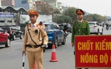 CSGT Hà Nội xử lý hơn 100 tài xế vi phạm nồng độ cồn ngày 28 Tết