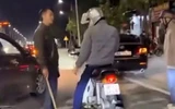 Hà Tĩnh: Công an vào cuộc xác minh  tài xế ô tô cầm gậy “tác động” vào người đi xe máy