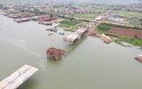Cầu hơn 2.000 tỷ đồng ở Bắc Ninh tăng tốc thi công về đích