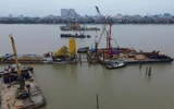 Hà Nội: 7 cầu vượt sông Hồng đang được thi công thế nào?