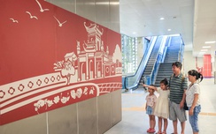 Bất ngờ với bức tranh đặc biệt tại các nhà ga metro Nhổn - w88 vin app