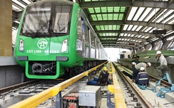 Tăng gấp đôi nhân lực thi công đường sắt Cát Linh - Hà Đông