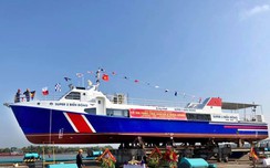Hạ thủy tàu khách Sa Kỳ - Lý w88 com vn công suất 2.600 mã lực