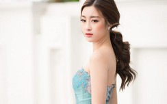 Hoa hậu Mỹ Linh rạng ngời trước ngày khi đi thi Miss World
