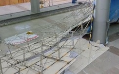 Khắc phục sự cố sập giàn giáo ở Tân Sơn Nhất