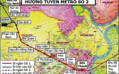 Lập mô hình 3D mô phỏng hướng tuyến đường sắt đô thị số 2