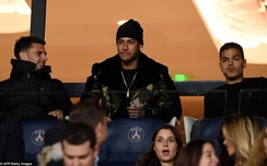 Neymar ngồi khán đài, PSG vẫn thắng tưng bừng nhờ Cavani
