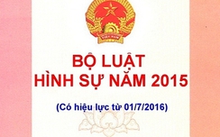 Hoãn thi hành Bộ luật Hình sự 2015