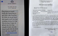 Công an đang truy người nhắn tống tiền lãnh đạo Văn phòng Đoàn ĐBQH