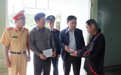 Nghệ An: Thăm hỏi, tặng quà các gia đình có nạn nhân bị TNGT