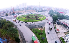 Hà Nội: Phân luồng thi công nút giao trung tâm quận Long Biên