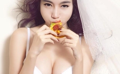 Bỏng mắt với hậu trường chụp ảnh nội y của link vao w88
