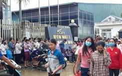 Hơn 3.000 công nhân công ty may ở Thanh Hóa đình công