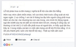 Pháo hoa Đà Nẵng: Người xem bức xúc vì phải mua vé trẻ em