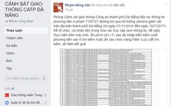 Đà Nẵng công khai hơn 6.500 w88.vin.link vi phạm giao thông lên Facebook