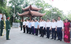 Thái Nguyên: Dâng hương tưởng nhớ các anh hùng liệt sĩ tại Khu di tích lịch sử quốc gia 27/7