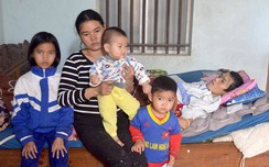 Ước muốn giản dị của 4 đứa trẻ có bố bị liệt vì TNGT
