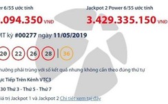 Kết quả xổ số w88 com 11/5/2019: Tìm người trúng thưởng hơn 42 tỷ đồng
