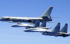 Trung Quốc cho Su-35 tập trận tấn công trên Biển Đông