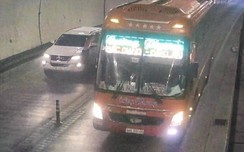 Tước bằng lái 2 tháng tài xế link vao w88 bong88 trong hầm Hải Vân