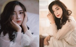 Cận cảnh nhan sắc như búp bê của bạn gái tuyển thủ Phan Văn Đức