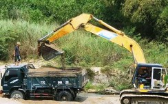 w88: Xã "bật đèn xanh", doanh nghiệp ồ ạt khai thác cát trái phép