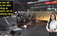 Video TNGT ngày 19/10: Người đàn ông bị w88 chèn qua chân sau va chạm