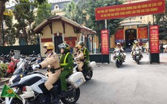 Phân luồng giao thông phục vụ lễ xuất quân và diễn tập bảo vệ Đại w88 link vao w88 moi nhat