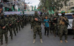 Chùm ảnh: Chiến binh Hamas phô diễn sức mạnh sau link w88 ngừng bắn với Israel