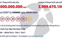 Kết quả xổ số w88 3/7: Một người trúng giải khủng gần 54 tỷ