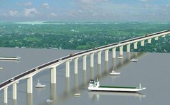 Hạn chế giao thông để thi công cầu 576 tỷ vượt sông Vàm Cỏ Tây