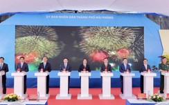 Phó Thủ tướng nhấn nút khởi công cầu Bến Rừng nối Hải Phòng - Quảng Ninh