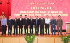 Bí thư Tỉnh ủy Quảng Ninh làm Trưởng BCĐ Phòng chống tham nhũng, tiêu cực