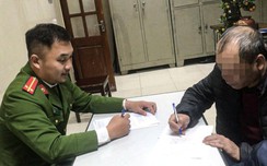 Tài xế đầy hơi rượu lớn tiếng thách thức CSGT, ông "chú" lao vào chửi bới