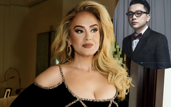 Adele mặc chiếc váy thứ 2 do Công Trí thiết kế cho show Weekends with Adele 31