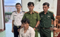 Bắt đối tượng trốn truy nã từ tỉnh Bình Thuận ra đảo Lý Sơn