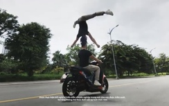 Công an TP Thủ Đức, Sở Văn hóa và Thể thao xác minh clip nghệ sĩ diễn xiếc trên xe máy