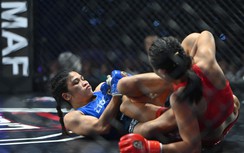 Nữ hoàng Muay Việt Nam bảo vệ thành công đai vô địch MMA