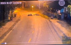 Hai người thương vong vụ xe máy đối đầu trên đường xã